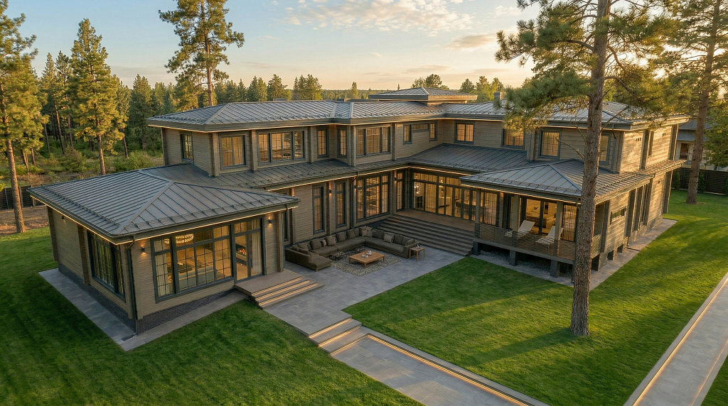 Участок с фундаментом и проект дома в Баковке фото анонса построенного объекта